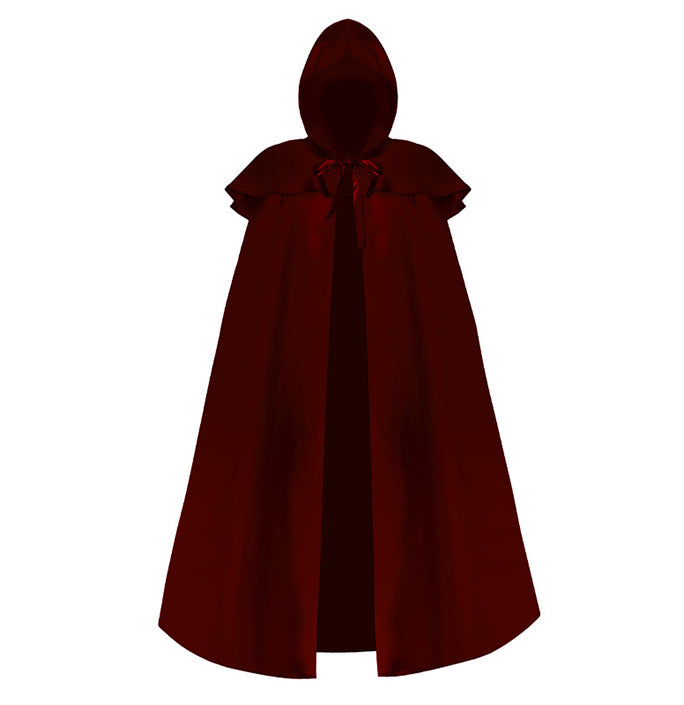 Medieval Gothic Retro Solid Color Robe