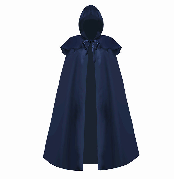 Medieval Gothic Retro Solid Color Robe