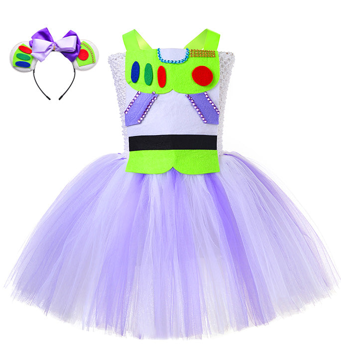 Girls Toy Buzz Lightyear Tutu Dress