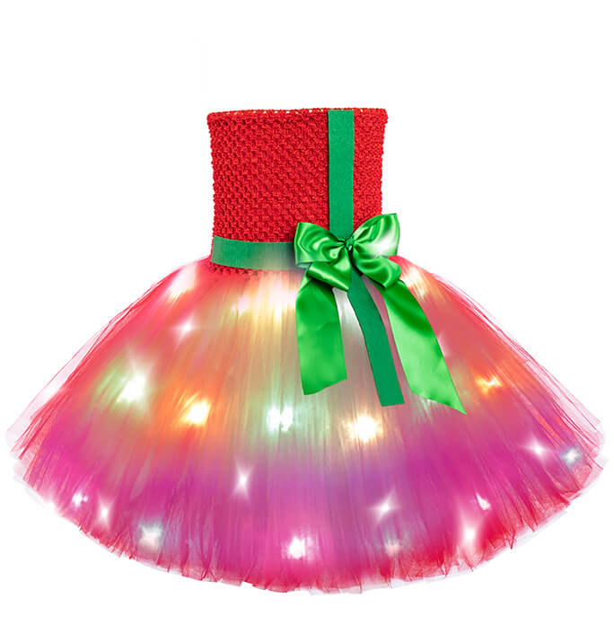 Girls Christmas Gift Style Costume Dress