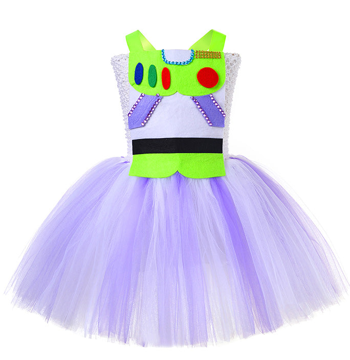 Girls Toy Buzz Lightyear Tutu Dress