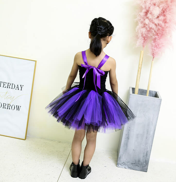 Girls Super Hero Bat Girl Tutu Dress