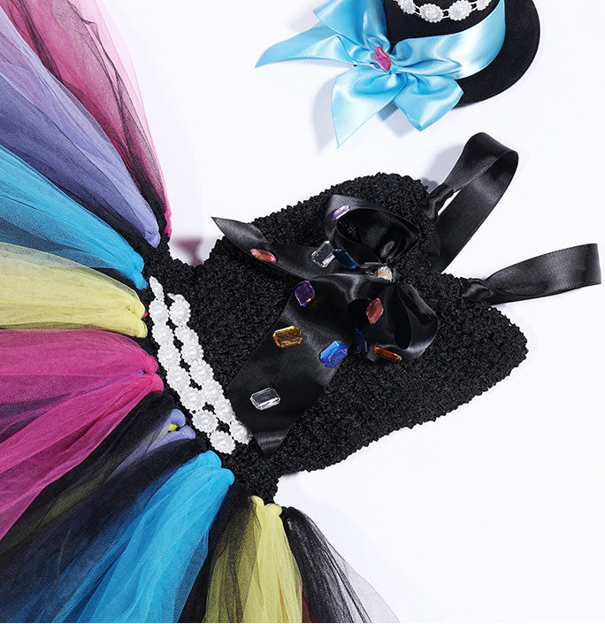 Girls Mad Hat Inspired Tutu Dress