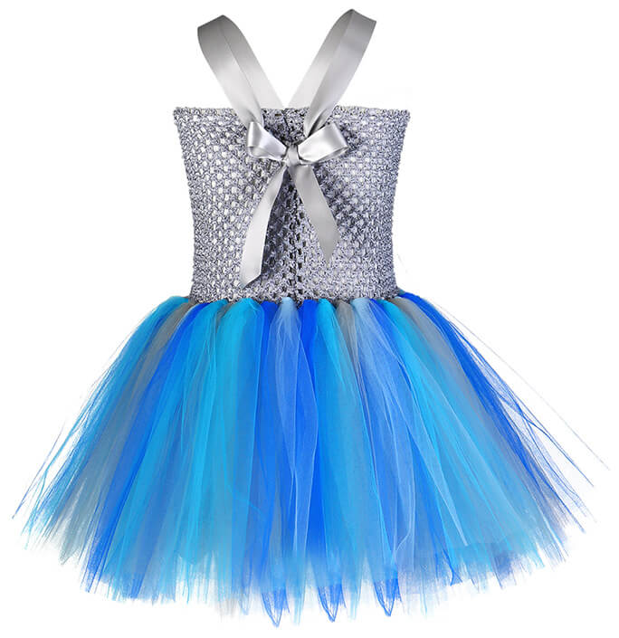Girls Little Shark Birthday Dress