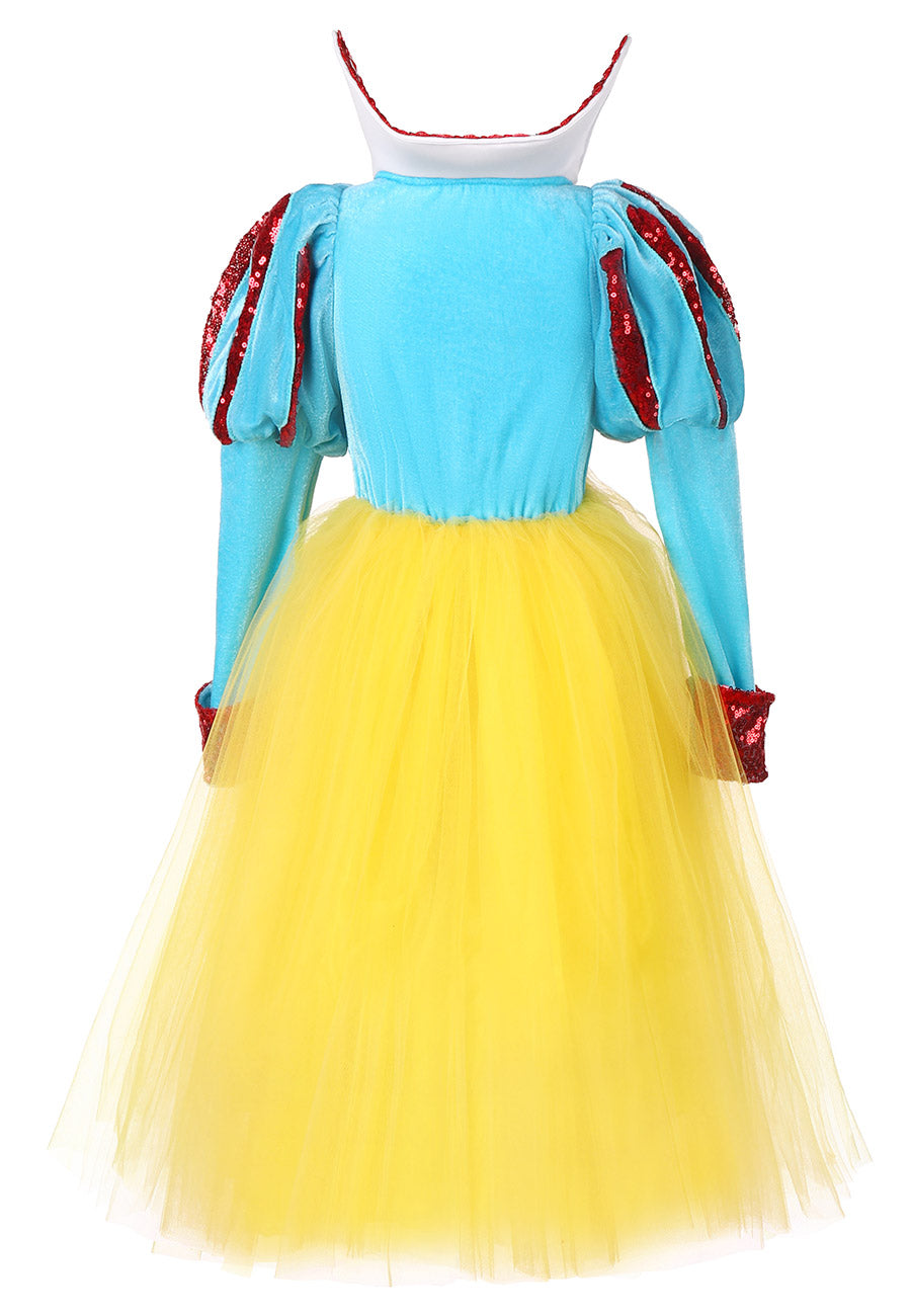 Girl Princess Costume Tulle Dress with Accessories