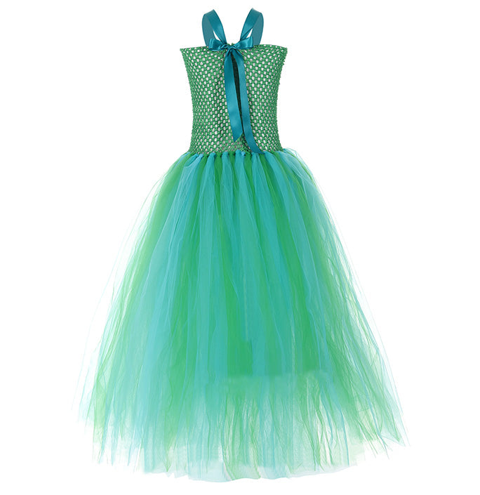 Girls Poison Ivy Inspired Tutu Dress