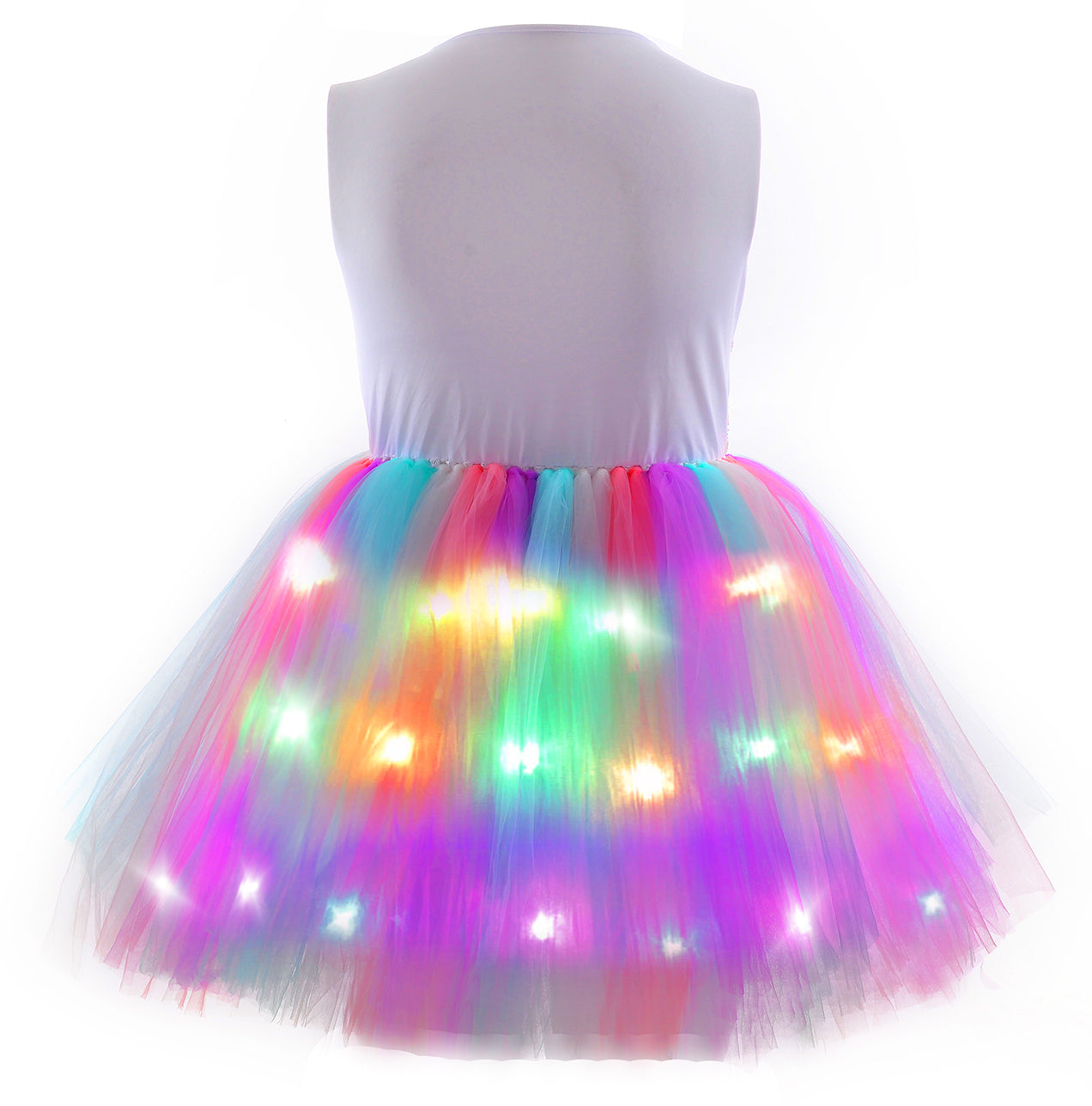 Unicorn LED light custom Tutu Dress