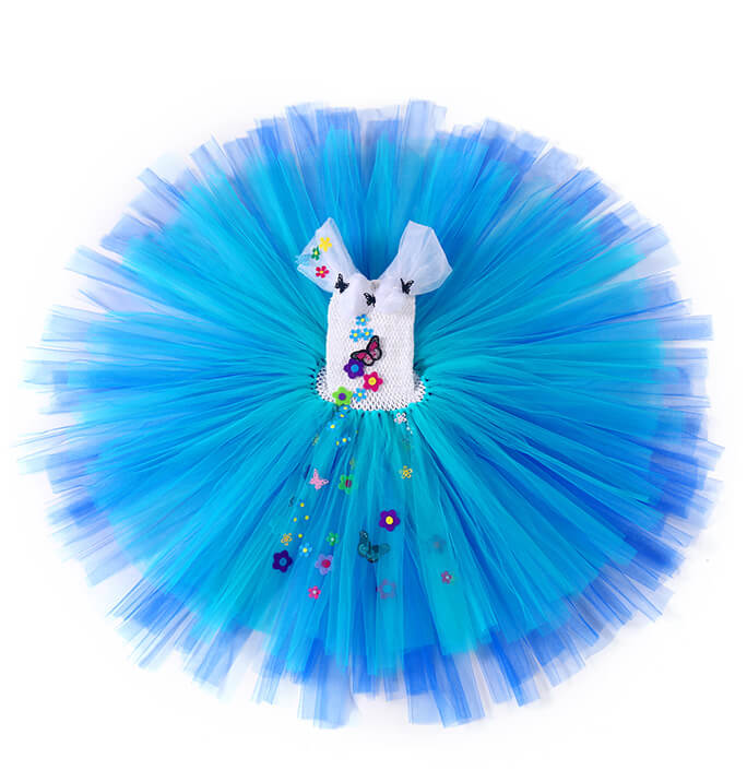 Girls Mirabel Princess Flower Tutu Dress