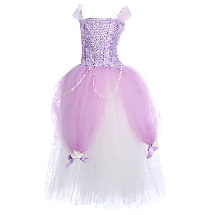 Girls Party Festival Princess Sofia Tutu Dress