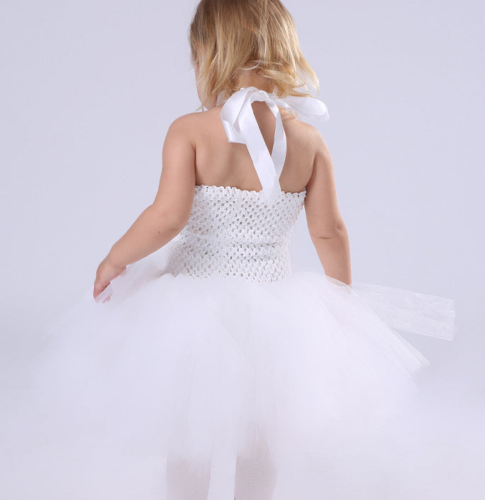 Girls Christmas Snowman Dress Costume
