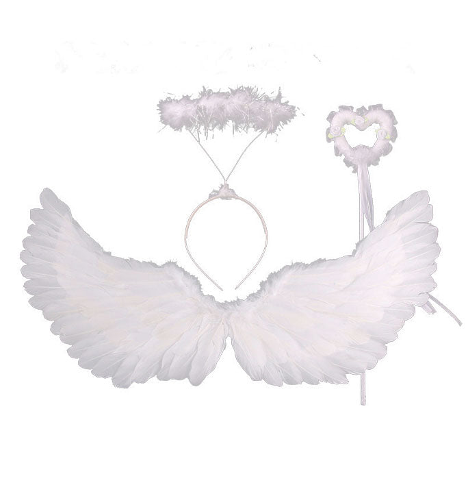 Girls White Angel Gorgeous Tutu Dress