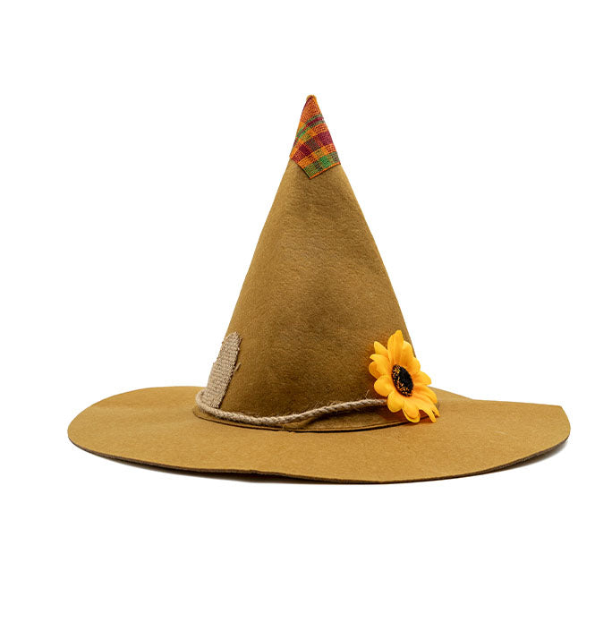 Sunflower Twine Halloween Felt Witch Hat