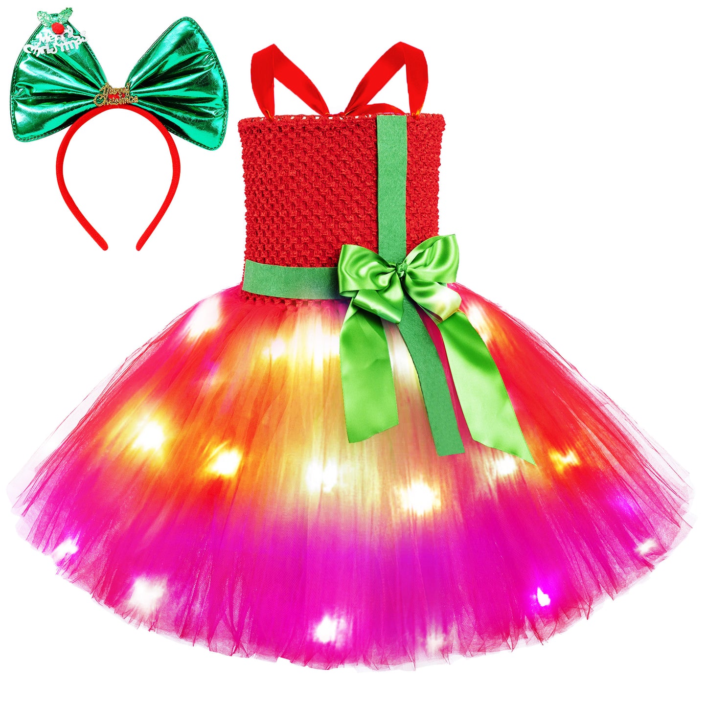 Girls Christmas Gift Style Costume Dress