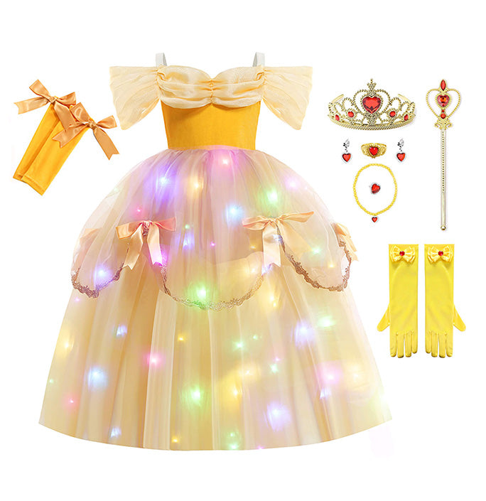 Girls Light Up Costume Dress