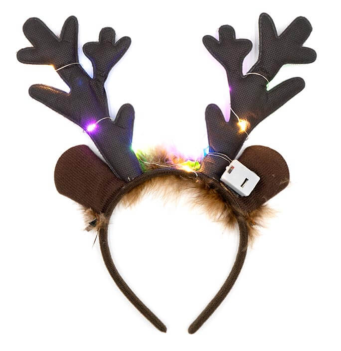 Christmas Glowing Antler Party Headband
