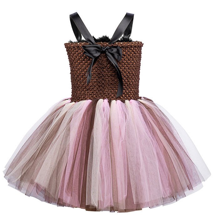 Girls Agile Leopard Inspired Costume