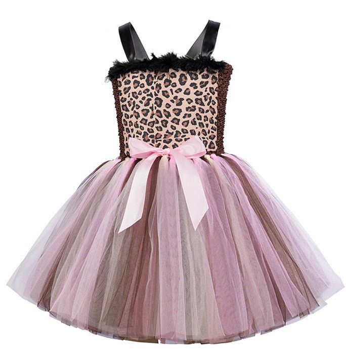 Girls Agile Leopard Inspired Costume