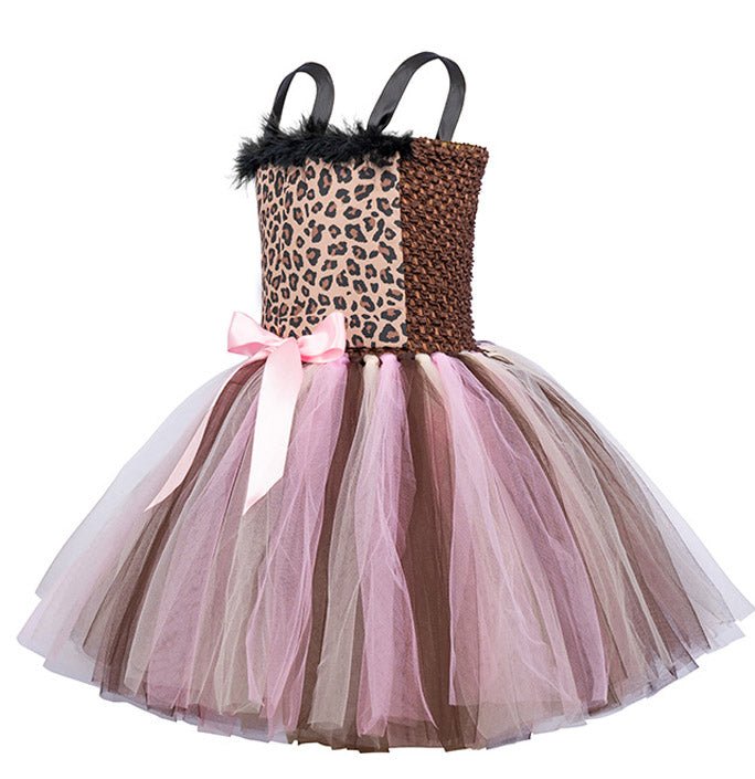 Girls Agile Leopard Inspired Costume