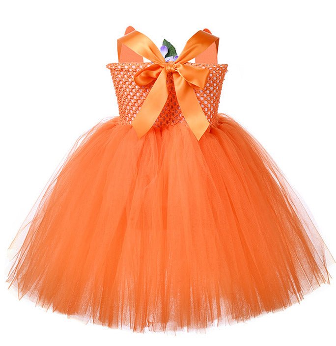 Girls Clever Fox Inspired Tutu Dress
