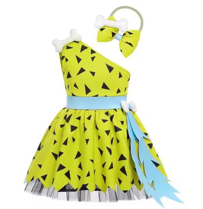 Girls Croods Cosplay Costume