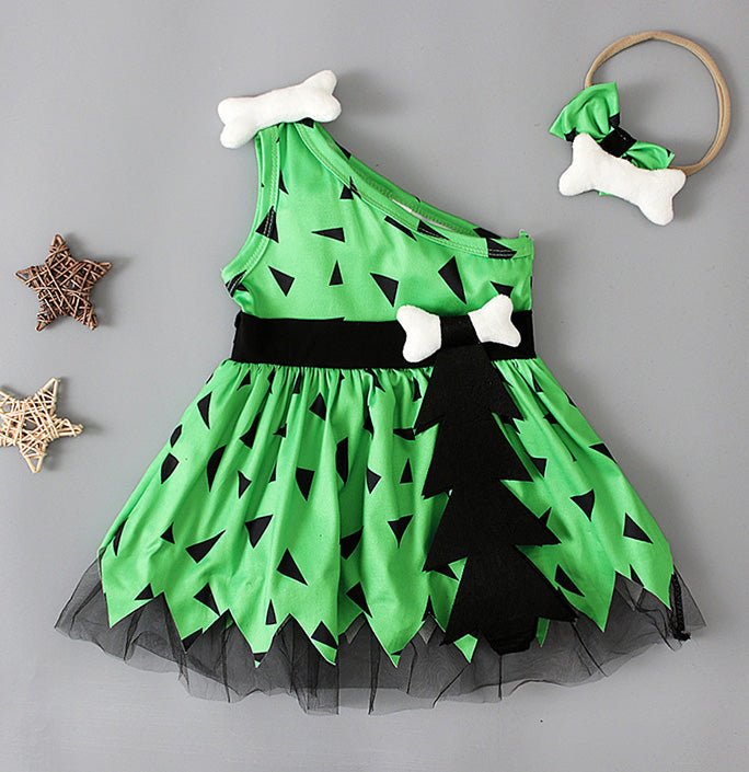 Girls Croods Cosplay Costume