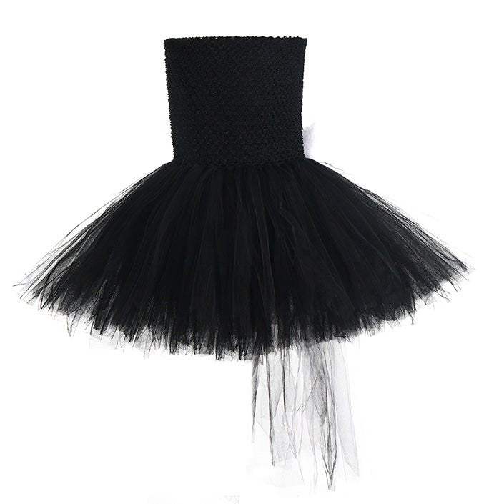 Girls Docile Skunk Inspired Costume