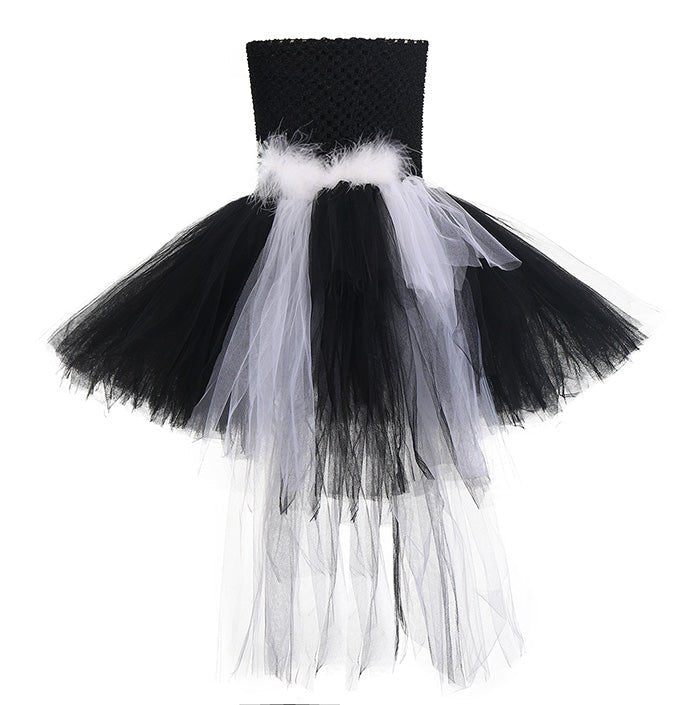 Girls Docile Skunk Inspired Costume