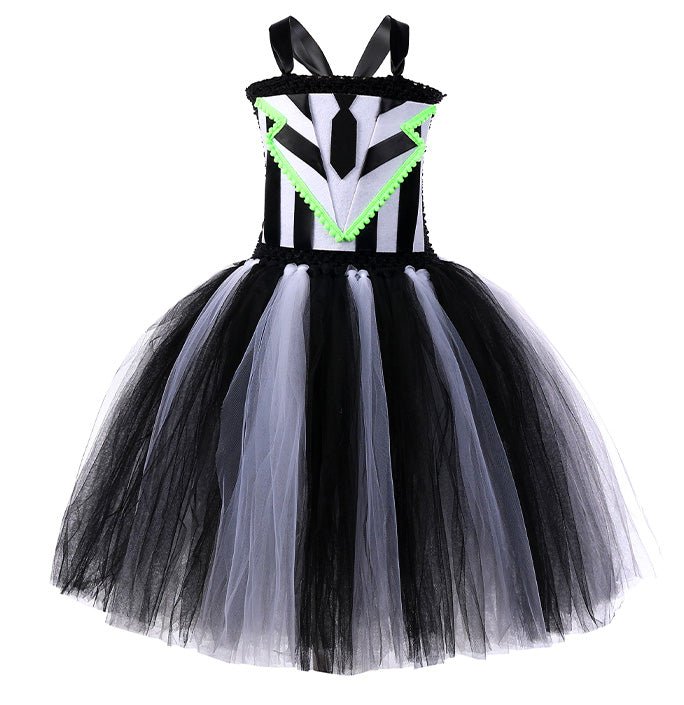 Girls Halloween Beetlejuice Costume