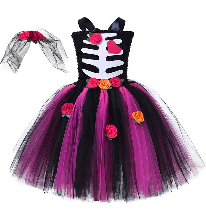 Girls Halloween Corpse Bride Costume