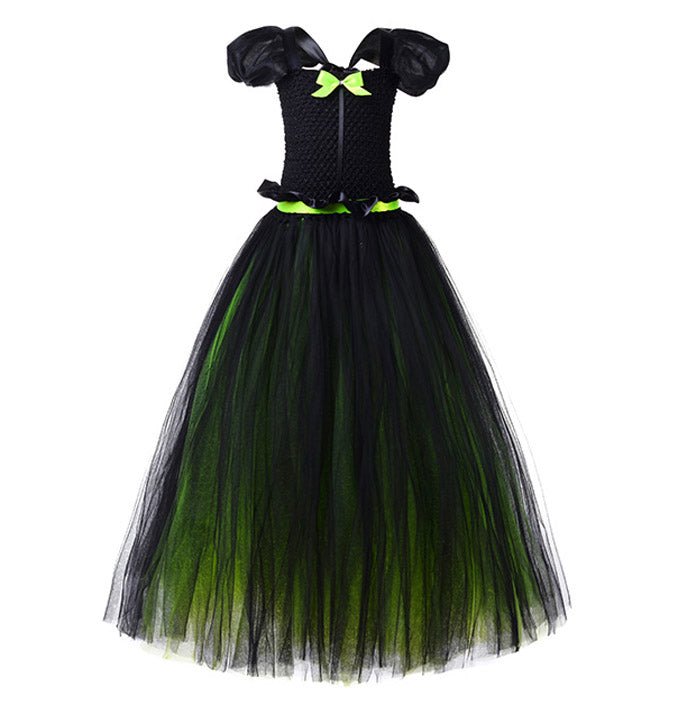 Girls Halloween Evil Witch Cosplay Costume