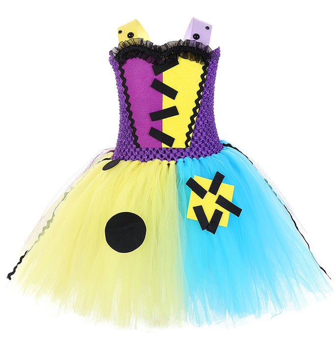 Girls Halloween Horror Party Tutu Dress