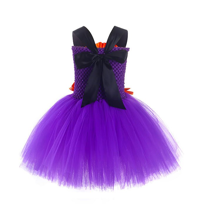 Girls Halloween Party Bat Witch Costume