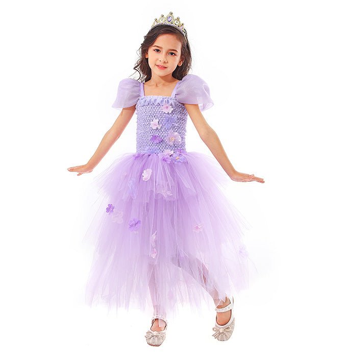 Girls Lilac Isabella Party Costume