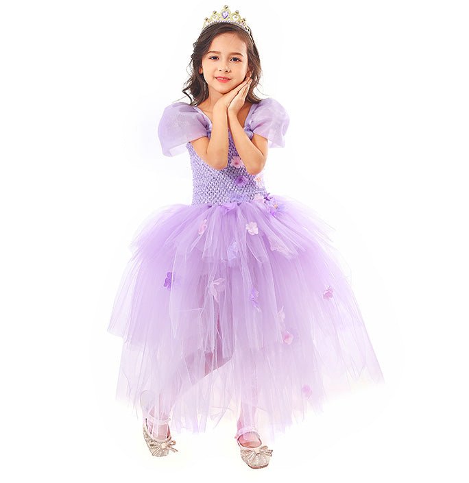 Girls Lilac Isabella Party Costume