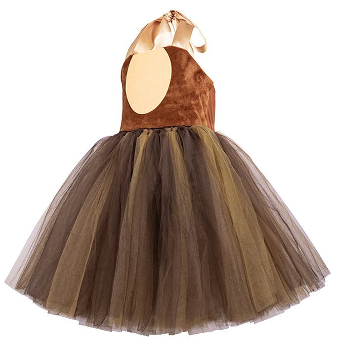 Girls Lively Monkey Inspired Costume