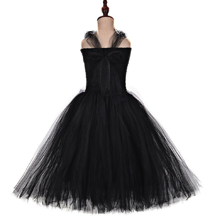Girls Spider Web Inspired Tutu Dress