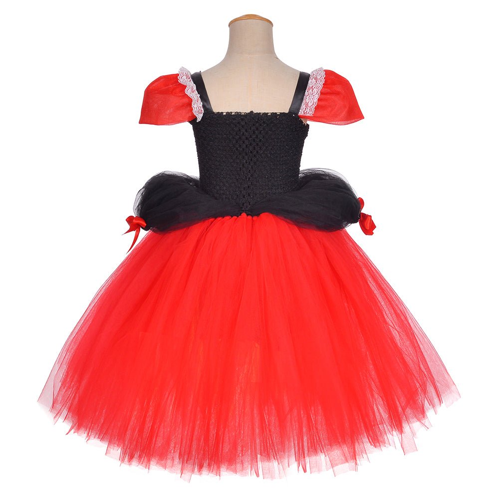 Halloween Queen of Hearts Inspired Tutu Dress