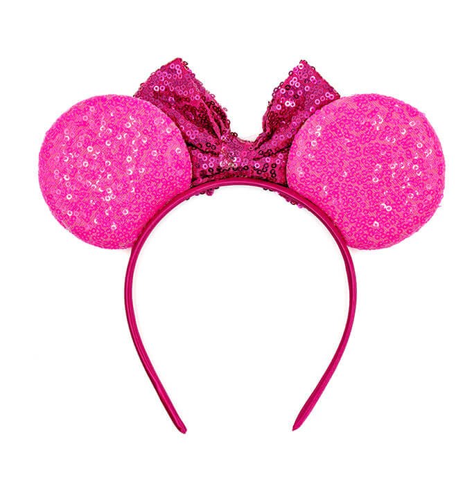 Pink Ears Barbie Alphabet Party Headband