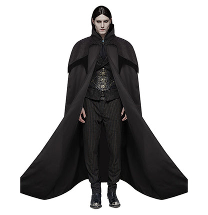 Medieval Vampire Duke Long Cloak