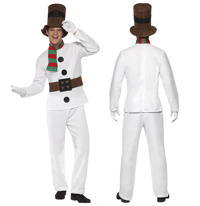 Couple Christmas Snowman Christmas Costume