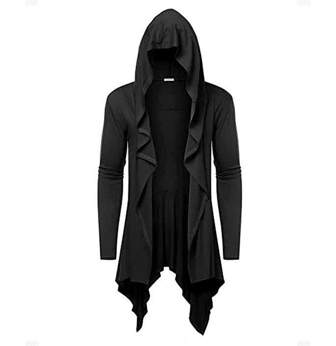 Medieval Retro Hooded Jacket Long Cardigan