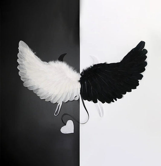 Children's Holiday Party Bicolor Angel Wings