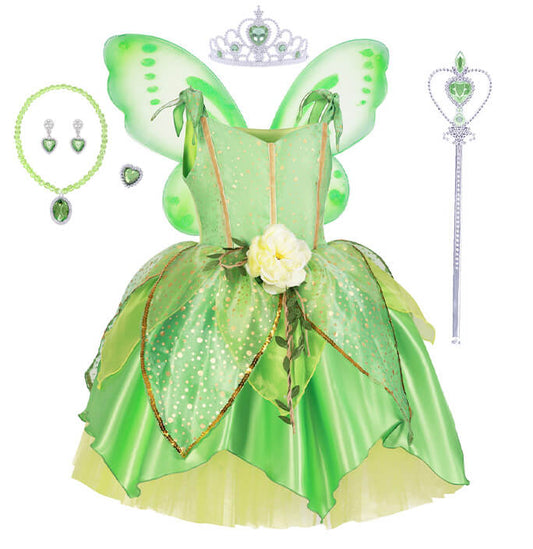 Girls Tinker Bell Princess Costumes