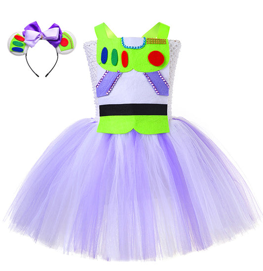 Girls Toy Buzz Lightyear Tutu Dress