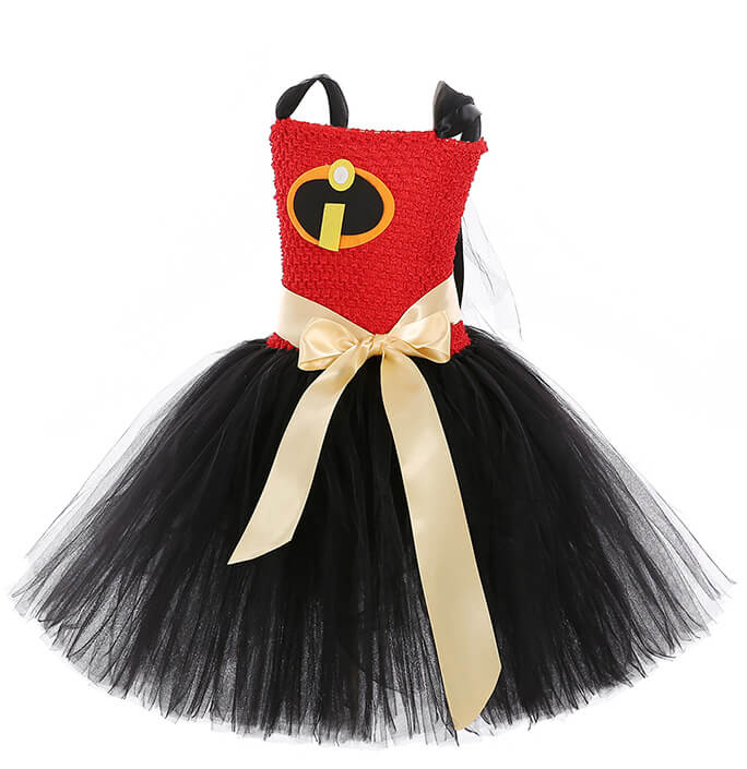 Girls Super Hero Elastigirl Tutu Dress