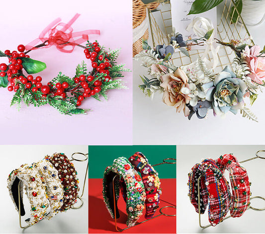 Beautiful and Cute Christmas Headbands