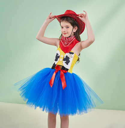 Girls Western Cowgirl Costume