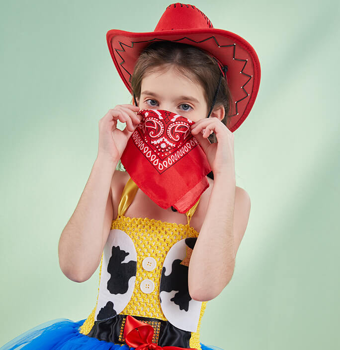 Girls Western Cowgirl Costume