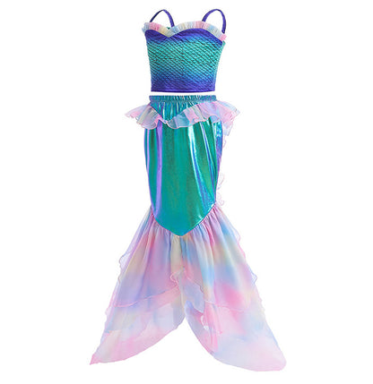 Girls Mermaid Cosplay Costume