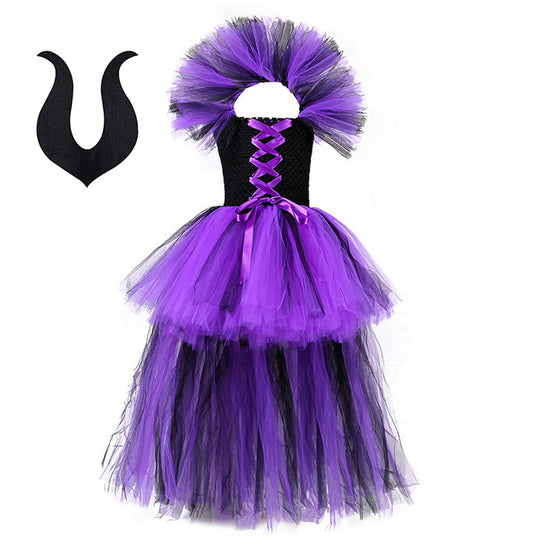 Girls Maleficent Inspired Costume